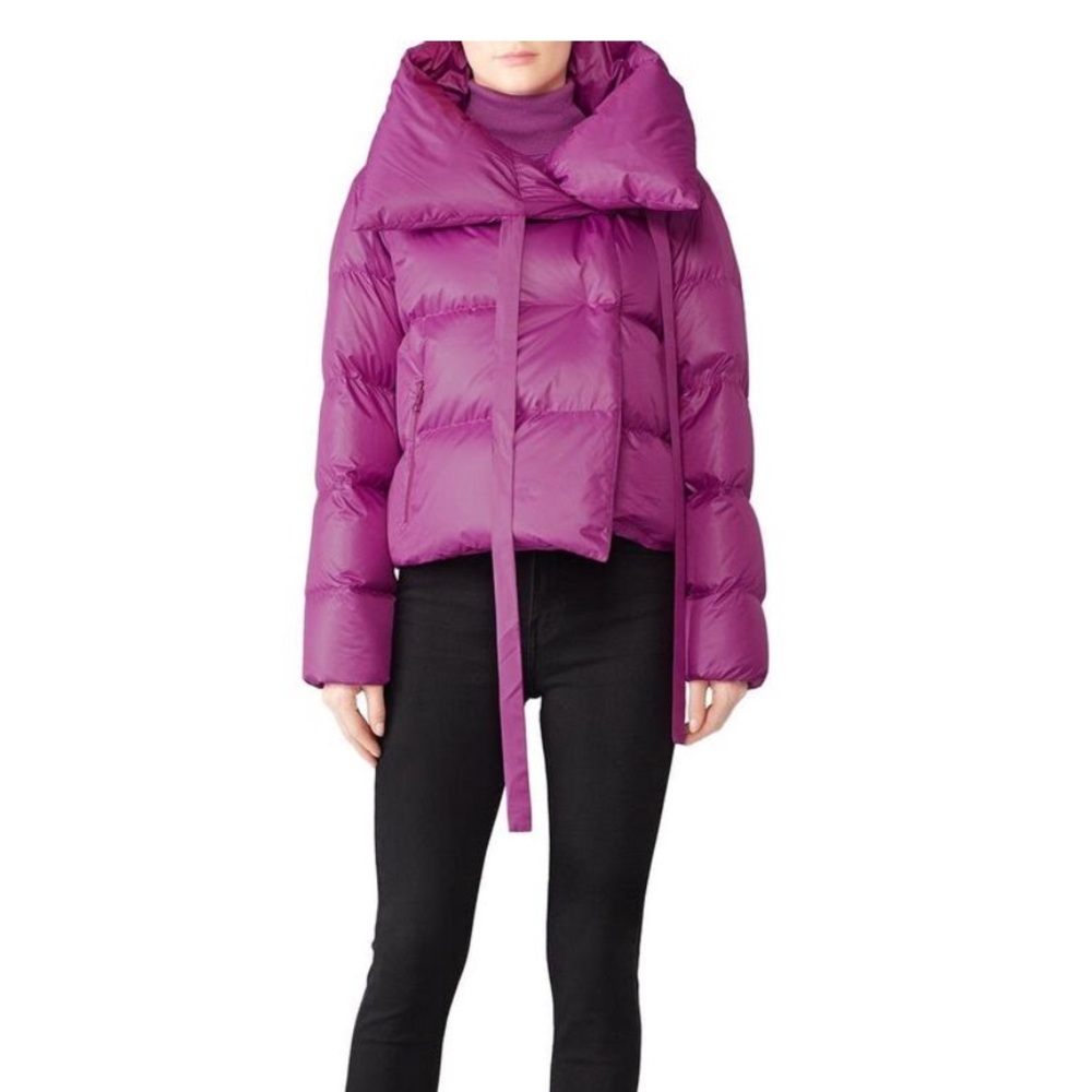 Purple Puffer Jacket